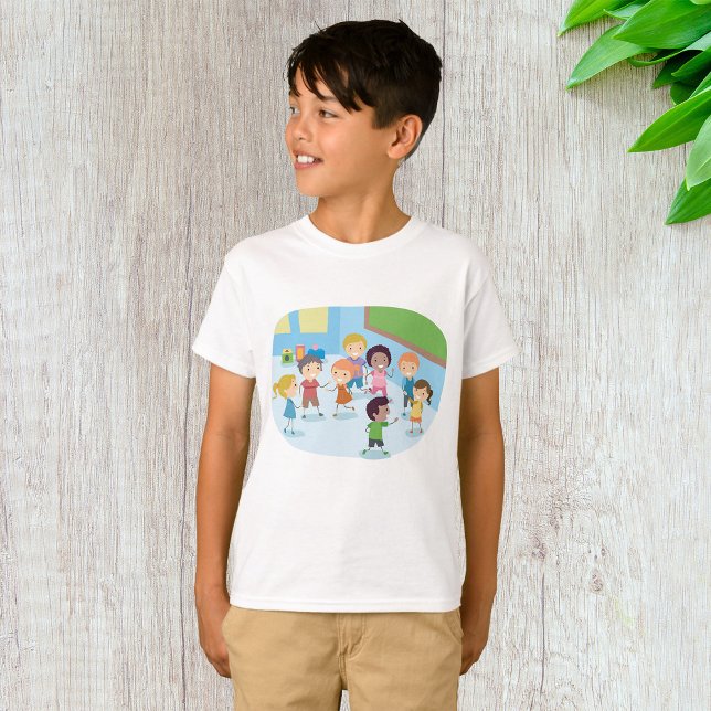 Kids Playing In The Classroom T-Shirt (Creator Uploaded)