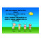 Kids Playing Personalized Classroom Poster