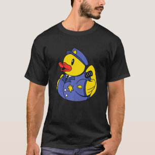 Kids Police Officer Rubber Dug Police T-Shirt