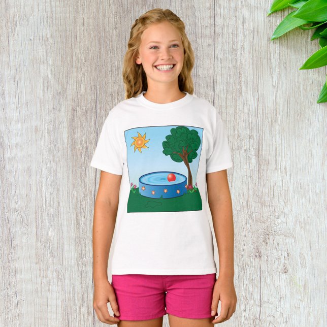 Kids Pool Under A Tree T-Shirt (Creator Uploaded)