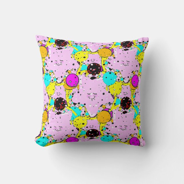 kids pop art cushion (Front)