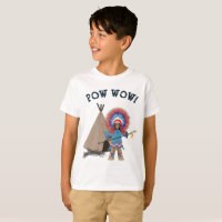 KIDS' POW WOW INDIAN CHIEF T-SHIRT