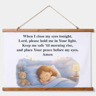 Kids Prayer Hanging Tapestry