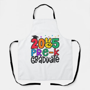 Kids Pre-K Grad 2025 Preschool Prek Graduation Apron