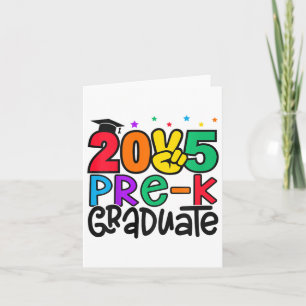 Kids Pre-k Graduate 2025 Preschool Graduation Cl O Card