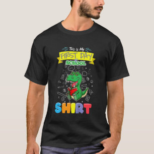 Kids Pre K Kindergarten Enrollment This Is My Firs T-Shirt
