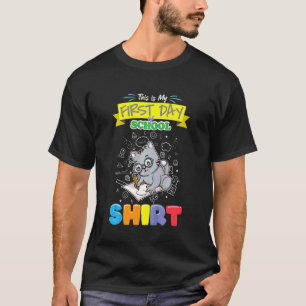 Kids Pre K Kindergarten Enrollment This Is My Firs T-Shirt