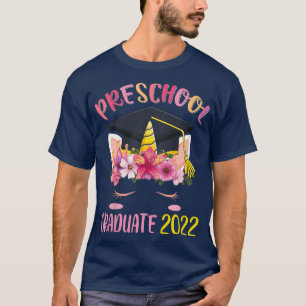 Kids Preschool Graduate Class Of 2020 Cute Unicorn T-Shirt