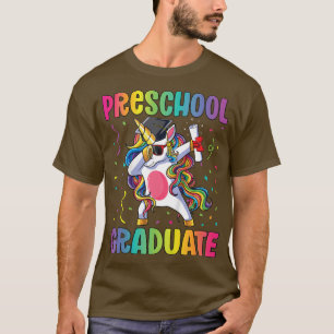 Kids Preschool Graduation Dab Unicorn Preschool Gr T-Shirt