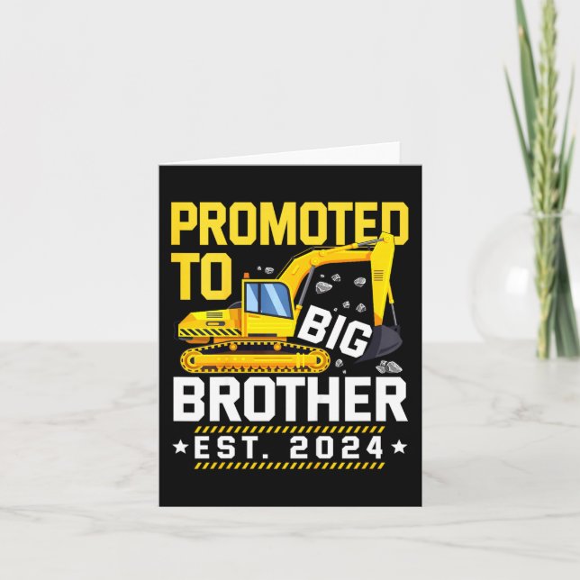 Kids Promoted to Big Bro 2024 Levelled up to Big B Card (Front)