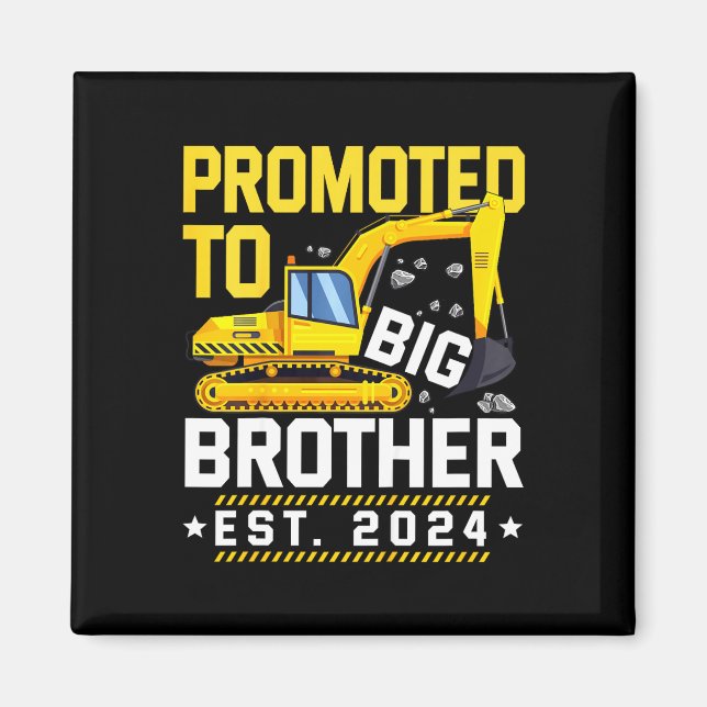 Kids Promoted to Big Bro 2024 Levelled up to Big B Magnet (Front)