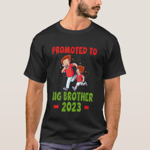 Kids Promoted To Big Brother Est 2023 Cute New Bro T-Shirt
