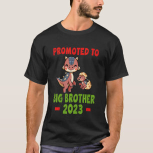 Kids Promoted To Big Brother Est 2023 Cute New Bro T-Shirt