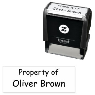 Kids Property Of Self-Inking Stamp