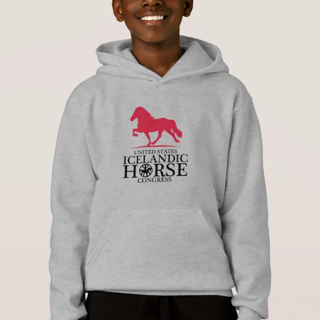 Kids Pullover Hooded Sweatshirt (Front)