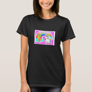 Kids Rainbow and Unicorn Fun Graphic T-Shirt