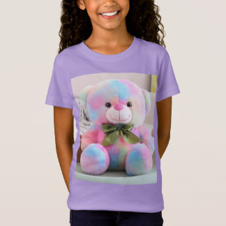 Kids' Rainbow-Coloured Huggable T-Shirts – Soft & 