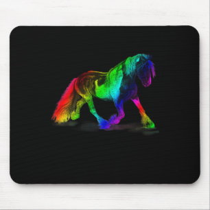 Kids Rainbow Horse Horseback Riding Esquireian T S Mouse Mat