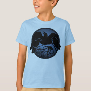 Kid's Raven Shirts Raven / Crow Art Kid's T-shirt