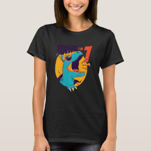 Kids Rawr I'm 1 1st Birthday T Rex Dino Party Boys T-Shirt