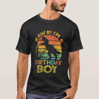 Kids Rawr Im 5 5th Birthday Boy Dinosaur Rex 5 Yea