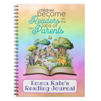 Kid's Reading Journal Notebook