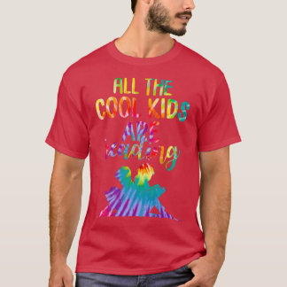 Kids Reading Tiedye Books Lover Girls Bookworm Lib T-Shirt