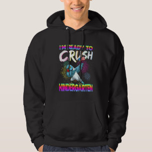 Kids Ready To Crush Kindergarten Parrot Bird Hoodie
