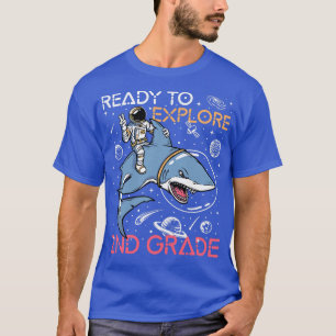 Kids Ready to explore 2nd grade back to school ast T-Shirt