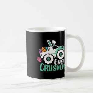 Kids Red Monster Truck Eggs Easter Egg Hunting Boy Coffee Mug