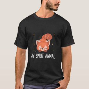 Kids Red Panda kid My Spirit Animal Panda Boys T-Shirt