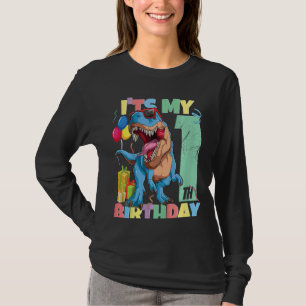 Kids Rex 1st Birthday Boy Girl 1 Year 2021 Dinosau T-Shirt