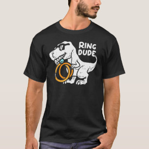 Kids Ring Dude Rex Dinosaur Ring Bearer Wedding 1 T-Shirt