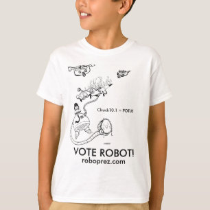 Kids' Robot President T-Shirt