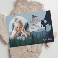 Kids Rock Climbing Birthday Photo