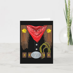 Kids Rodeo Outfit Halloween Costume Kids Cowboy  Card