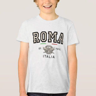 Kids Roma Italia Est 753 BC Vintage Varsity Tri-Blend Shirt