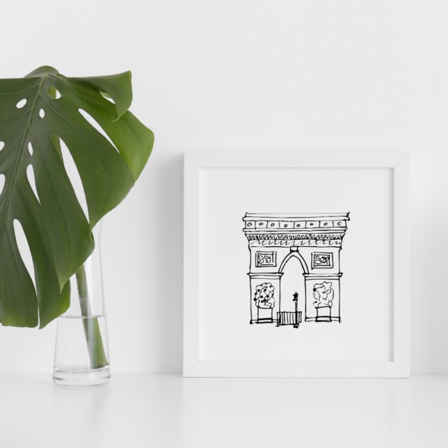 Kids Room | Arc de Triomphe Paris Poster (Creator Uploaded)