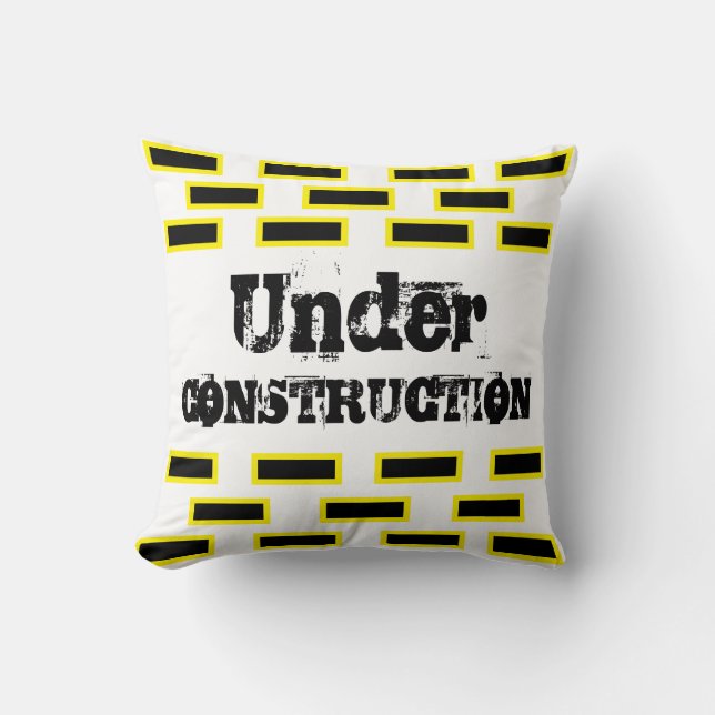 Kids room décor, Construction theme kids bedroom,  Cushion (Front)