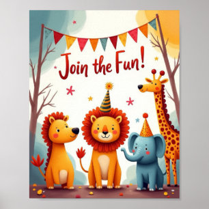 Kids room poster
