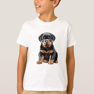 Kid's Rottweiler Puppy T-Shirt