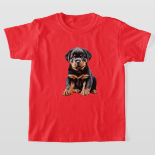 Kid's Rottweiler Puppy T-Shirt