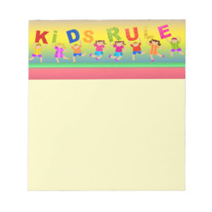 Kids Rule Notepad