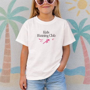 Kids Running Club – Retro Pixel Running T-Shirt