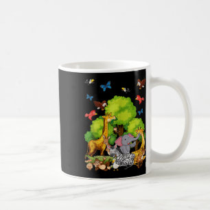 Kids Safari Animal Lovers Tank Top Coffee Mug