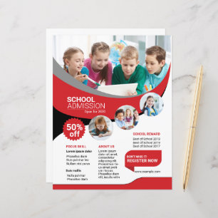 Kids School Admission Flyer