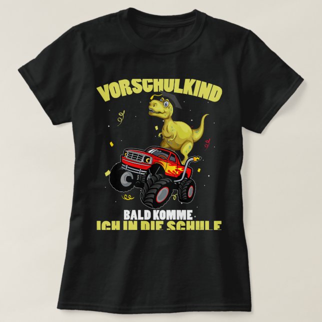 Kids Schulkind Schulanfang T-Shirt (Design Front)