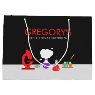 Kids Science Lab Party Large Gift Bag