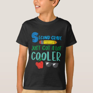 Kids Second Grade Just Got Cooler 2nd First Day Of T-Shirt