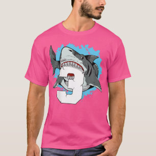 Kids Shark 3rd Birthday 3 Three Shark Toddlers Boy T-Shirt